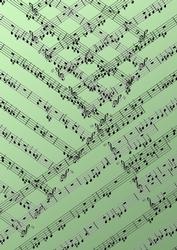 Musical Back Ground Green