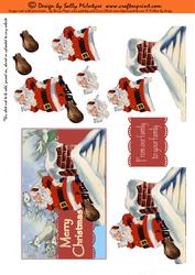Santa on the Roof
