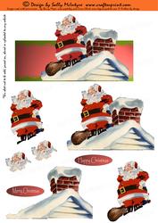 Here Comes Santa Step by Step