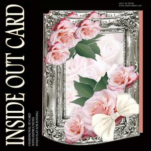 Inside Out Card Prettiest Pink Roses