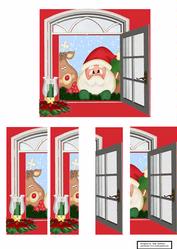 Santa Thru My Window