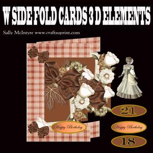 W Fold Multi Use Incl 18 & 21 St Easy to Make