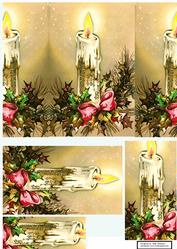 Fold in Candles with Pyramid