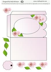Box Card with Scallopped Top