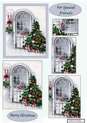 Christmas from Your Living Room Pyramid Soft Blue