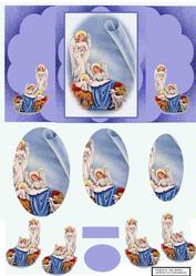 Nativity Gate Fold with Step by Step and Pyramid