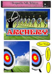 Archery 2 Card Sheet