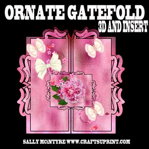 Ornate Gatefold Card Easy to Make Special to Send