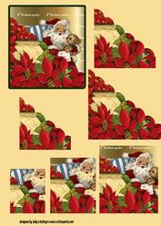 Santa Triangle Pyramid.
