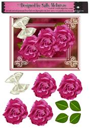 Deep Crimson Roses