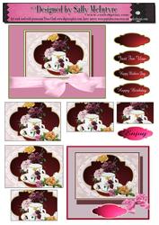 Have One on Me a Cup of Tea 2 Card Sheet
