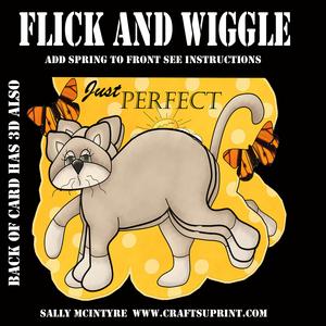 Flick and Wiggle Spring Front Cats Instructions Included