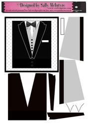 Tuxedo Card for the Male in Your Life