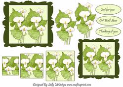 Just for You Lily 2 Card Sheet