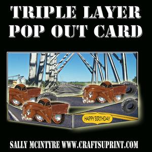 Triple Layer on the Road Again Easy with Instructions