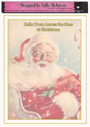 Letterhead, Hello from Across the Seas at Christmas Santa