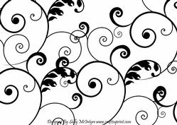 Flourish Back Ground