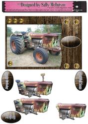 Old Tractor Off the Farm