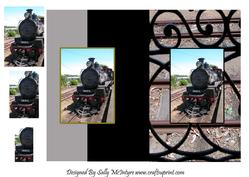 Trainyard Fold Back Card