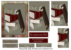 Book Worm for All the Men in Your Life Brother Father Grandfather Uncle