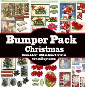 Bumper Christmas Kit 6sheets 2 Cards Per Sheet