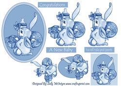 A New Baby in Blue You Will Be Great Parents Congratulations