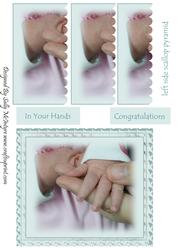 In Your Hands Baby and Adult Hands