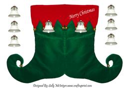 Christmas Stockings Shaped Cards