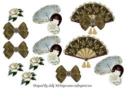 Japanese Themed Images for 3D Work.