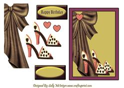 In My Brown Shoe Step by Step