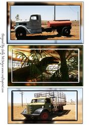 Dinosuars and Old Trucks Toppers