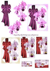 Two Card Sheeet Orchids