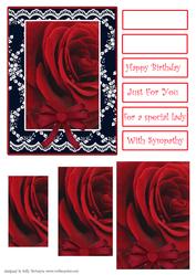 Red Rose Pyramid
