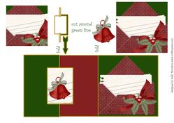 In Early for Christmas Fold Back Card