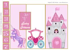 Fairy Princess Fold Back Card Ages 1-6