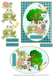 Garden Frog Step by Step