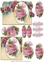 Beauty in Soft Pink Roses for a Lady Birthday Sympathy Best