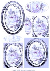 Subtle in Mauve for All Occasions Add Your Own Greeting