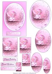 Pretty Girl Pyramid in Pink