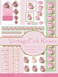 Everything in Pink Rose Design for a Beautiful Card