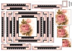 Spiral Pyramid Vintage Apricot Rose