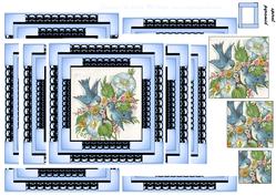 Spiral Pyramid Bluebirds of Happiness