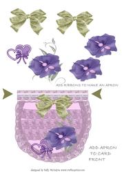 Apron Card Decoupage