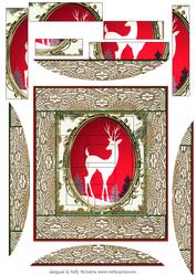 Intertwined Pyramid Rudolf the Red Nosed Reindeer