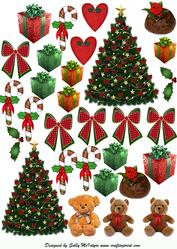 Build a Christmas Tree Scene