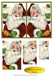 Thinking of You All at Christmas -santa