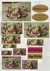 Bouquets of Roses Best Wishes on Your Special Day Thinking of You Get Well Soon Happy Birthday