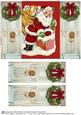 Santa Thru the Door Gatefold