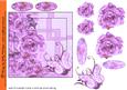 All Pretty in Lilac Vintage Roses Decoupage with Greeting T