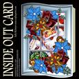 Inside Out Card Santa in the Blue